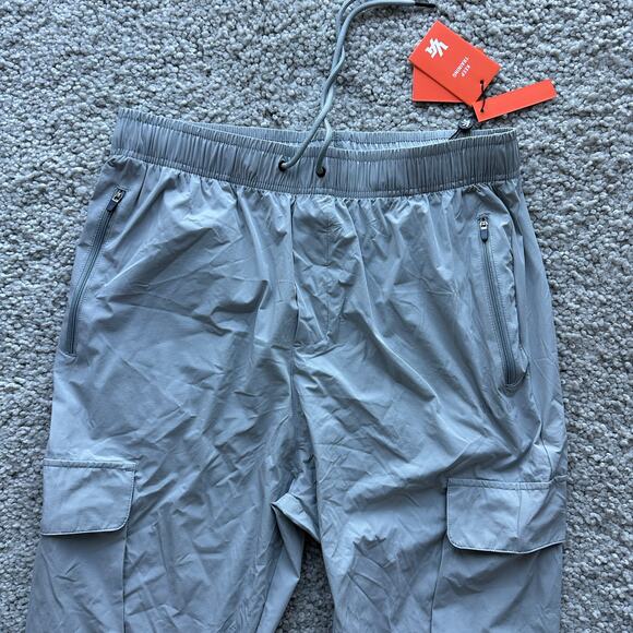 Men's YoungLA 218 TravelCargoJoggers, Light/Versatile L, NWT, LightGrey - Picture 3 of 9